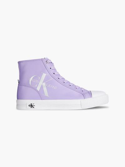 Calvin Klein Cipők HU541738 | Calvin Klein High-Top Női Sportcipő Lila